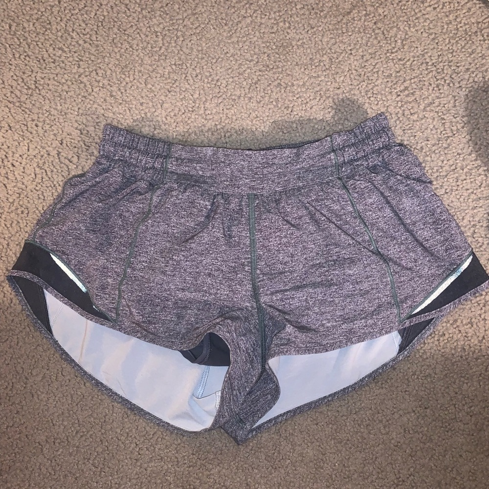 Size 8 Hotty Hot Lululemon shorts